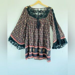 Free People Bohemian Tunic Top Dress